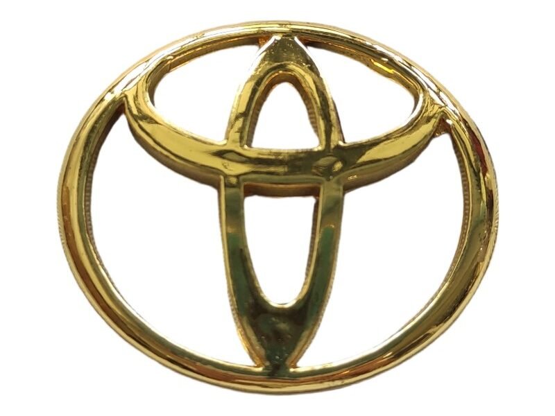 Toyota Grill Emblem Gold Badge Custom Car Logo Accessories OEM