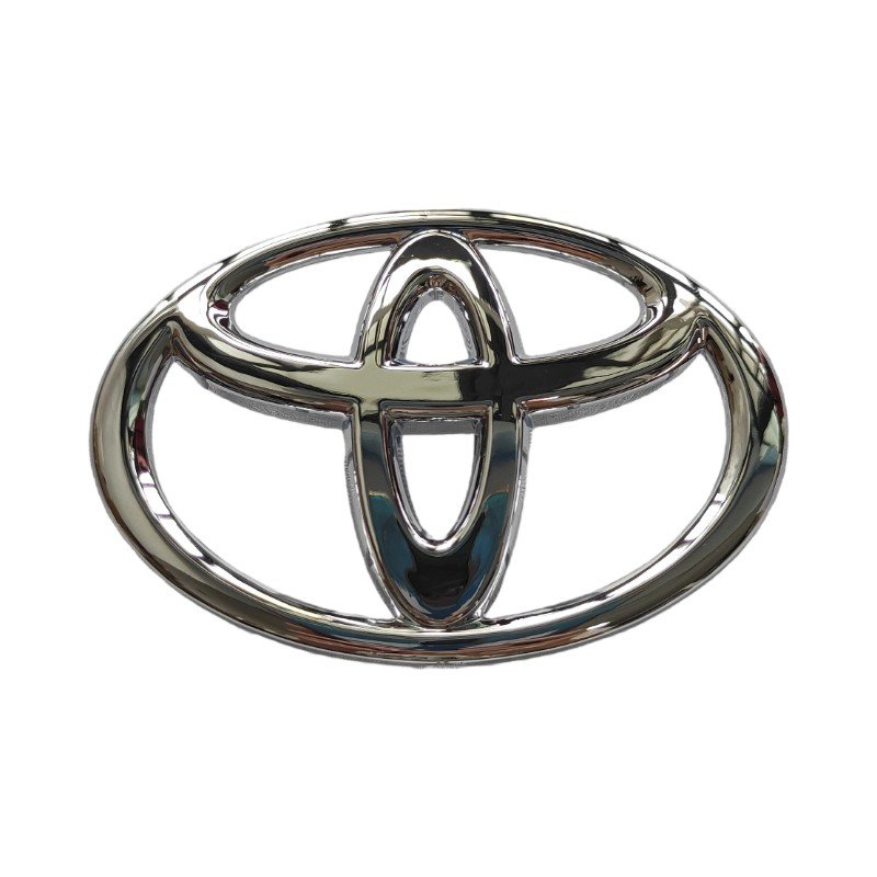 Toyota Steering Wheel Emblem 11pins ABS Replacement | OEM Chrome Badge - 图片 3