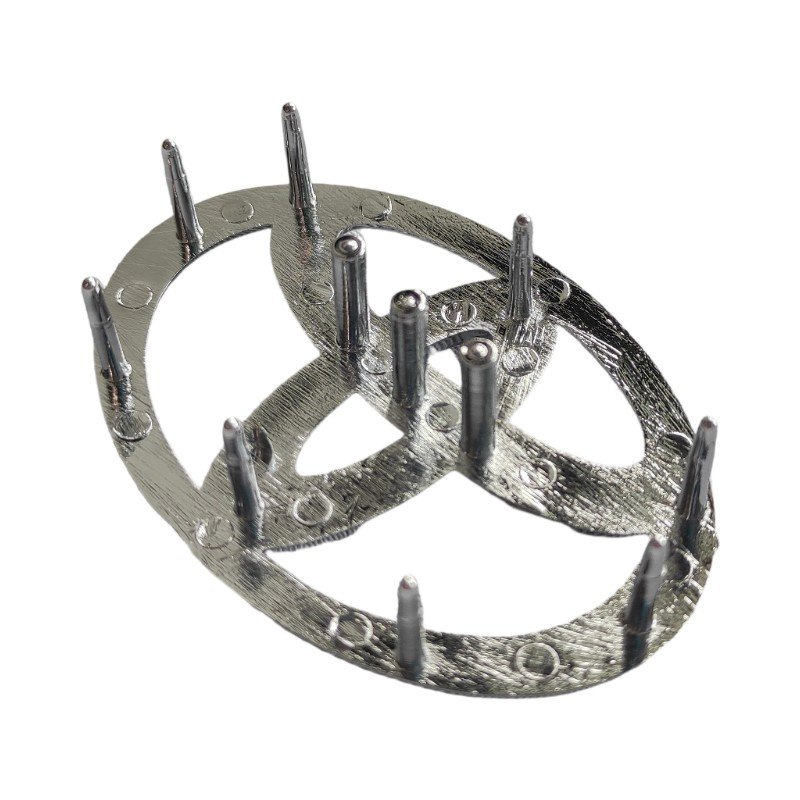 Toyota Steering Wheel Emblem 11pins ABS Replacement | OEM Chrome Badge - 图片 5