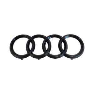 Bold Audi Grill Front Emblem Black – Big 272*98mm Logo Replacement