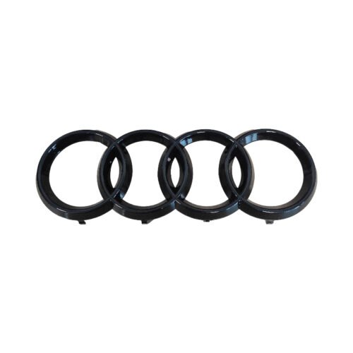 Bold Audi Grill Front Emblem Black – Big 272*98mm Logo Replacement