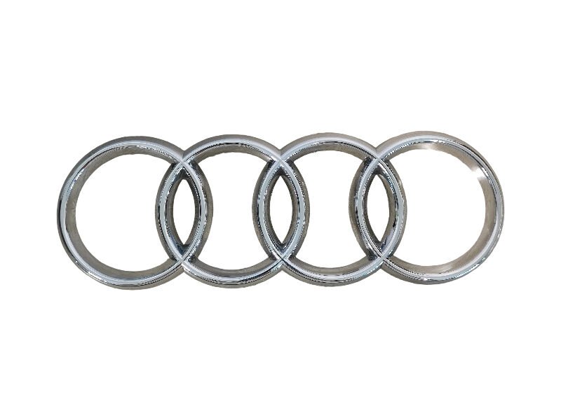 Premium Audi Front Emblem – Gloss Black, Matte Black, or Chrome Grill Badge Replacement