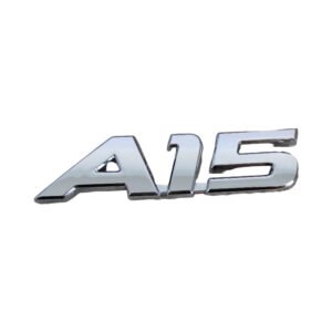 Premium Audi A15 Badge – Stylish Chrome Car Emblem 85*21mm