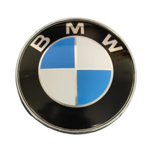 Premium BMW Head/Back Emblem Without Pin 82MM – Durable Adhesive OEM Logo Replacement