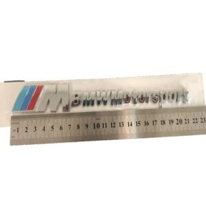 Stylish ///M BMW Motorsport Emblem 215x25MM – Premium Performance Badge Replacement