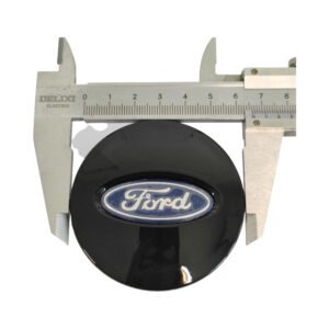 Ford Wheel Cap Black with Blue Logo 65mm – Premium Stylish Hub Cover for Ford Cars