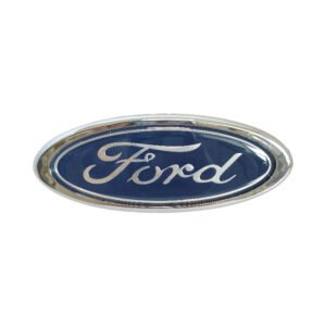 Ford Mondeo Front Emblem Black & Dark Blue 150x59mm – Stylish Replacement Badge with Adhesive Tape