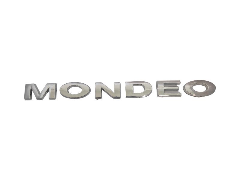 Durable Ford Mondeo Letter Emblem – Chrome Replacement Badge 195x16mm