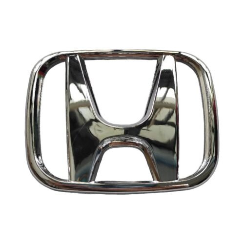 01-05 Honda Civic trunk rear emblem chrome badge 75701-S5A-000 75x63MM