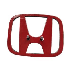 01-05 Honda Civic trunk rear emblem chrome badge backside