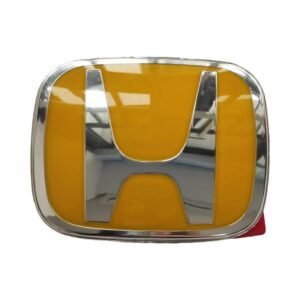 Honda Civic Accord emblem 75700-S5T-E01 grille badge replacement yellow