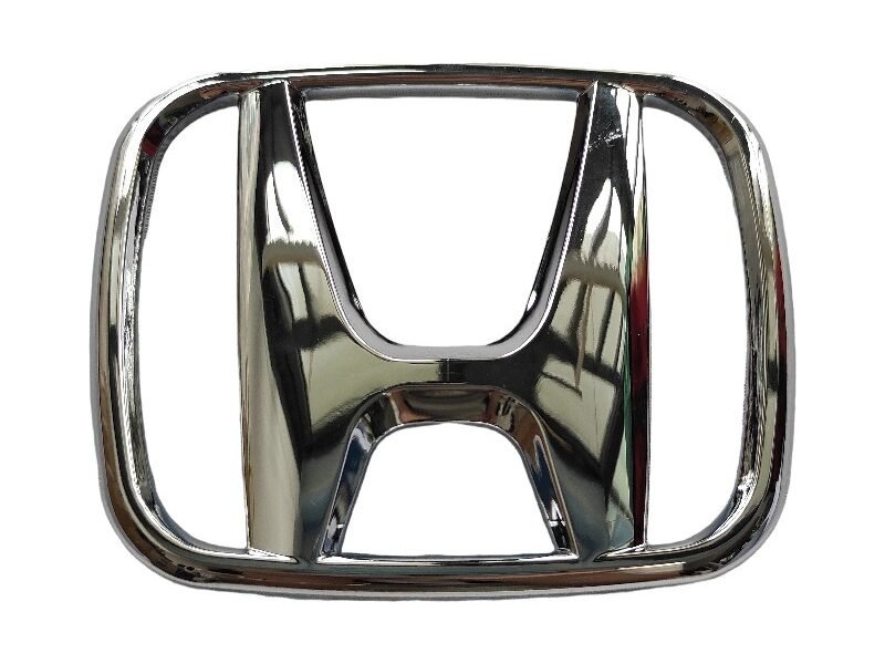 Honda Civic 2001-2003 front emblem chrome hood badge 93x77mm