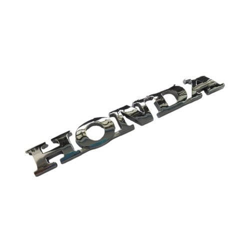Premium HONDA Letter Emblem Silver – Elegant Chrome Car Badge Replacement Premium HONDA Letter Emblem Silver – Elegant Chrome Car Badge Replacement