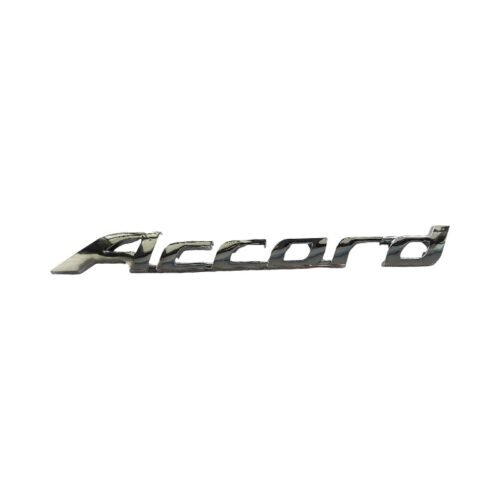 Elegant Accord Letter Emblem Silver – Premium Chrome Car Badge Replacement