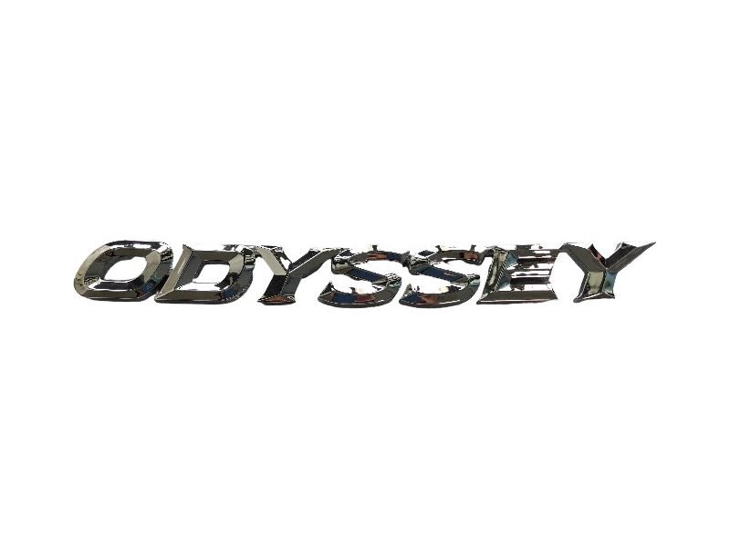 Stylish Honda Odyssey Letter Emblem 2007 | Premium Chrome Badge Replacement for Authentic Look