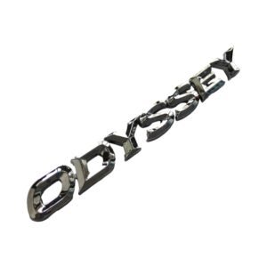 Stylish Honda Odyssey Letter Emblem 2007 | Premium Chrome Badge Replacement for Authentic Look
