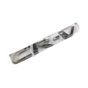 Shiny Honda CR-V Chrome Letter Emblem – Premium Silver Badge Replacement for Style and Durability