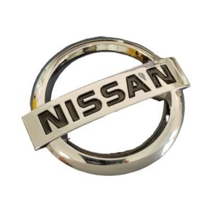Nissan chrome emblem NE-001A 52x47MM front grille replacement badge