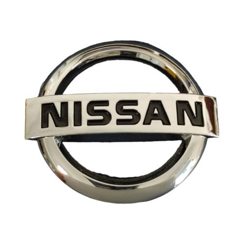Nissan chrome emblem NE-001A 52x47MM front grille replacement badge