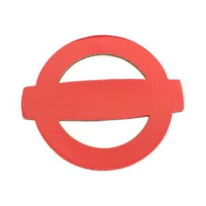 Nissan Chrome Emblem NE-001D 70x62MM Car Front Grille Badge Replacement