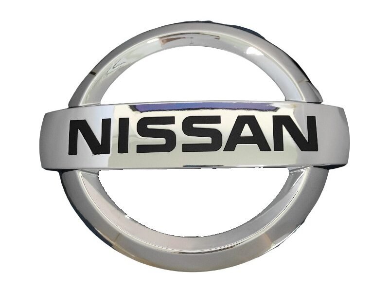 Nissan Altima grill emblem NE-012A chrome front badge replacement 155x130MM
