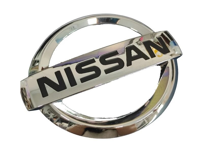 Nissan Sentra grille emblem NE-013A 135x110MM chrome front badge replacement