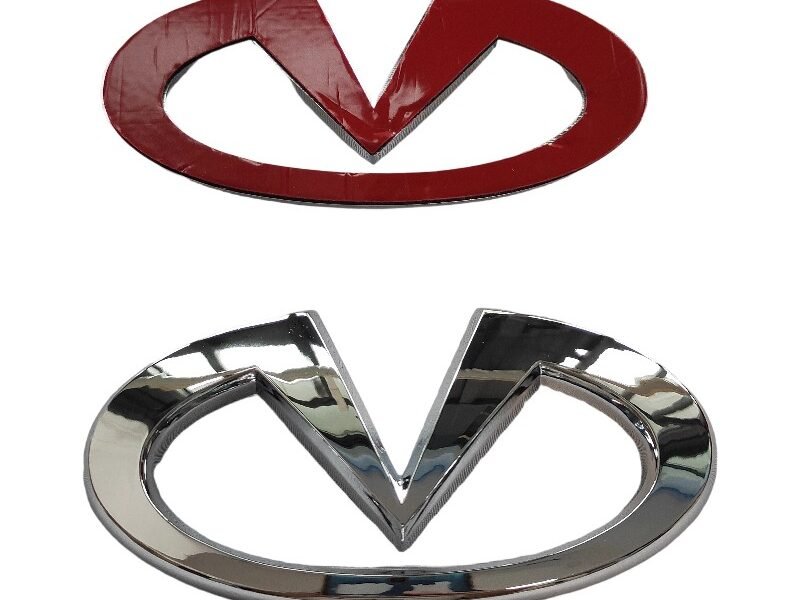 Infinite emblem NE-015 silver best 120x60MM grille replacement badge