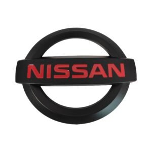 Nissan 350Z emblem NE-019 matte black 113x95MM rear trunk replacement badge