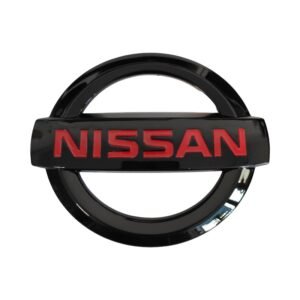 Nissan-370Z-rear-emblem-glossy-black-OEM-84890CD000