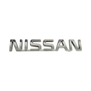 Stylish Nissan letter emblem – Premium OEM Nissan chrome badge replacement
