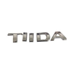 Premium Nissan Tiida letter emblem – Durable Tiida chrome badge OEM replacement