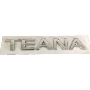 Stylish TEANA Letter Emblem – Premium Nissan TEANA Badge Chrome Car Logo