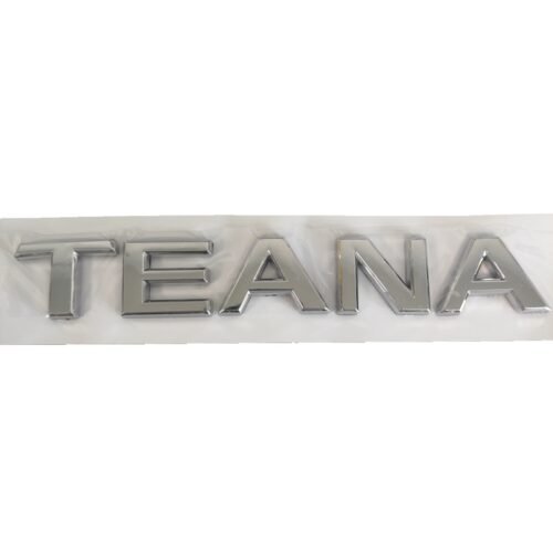 Stylish TEANA Letter Emblem – Premium Nissan TEANA Badge Chrome Car Logo Stylish TEANA Letter Emblem – Premium Nissan TEANA Badge Chrome Car Logo