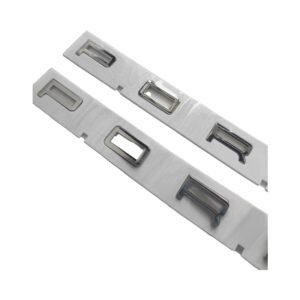 Premium Porsche Silver ABS Emblem – Durable Replacement Car Badge Logo