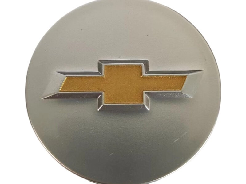 Stylish & Durable Silver Chevrolet Cap – Premium Protection for Your Wheels!