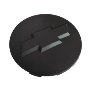 Glossy Black Chevy black bow tie wheel hub caps| Ultimate OEM Fit for Tahoe Silverado Suburban 2014–2020